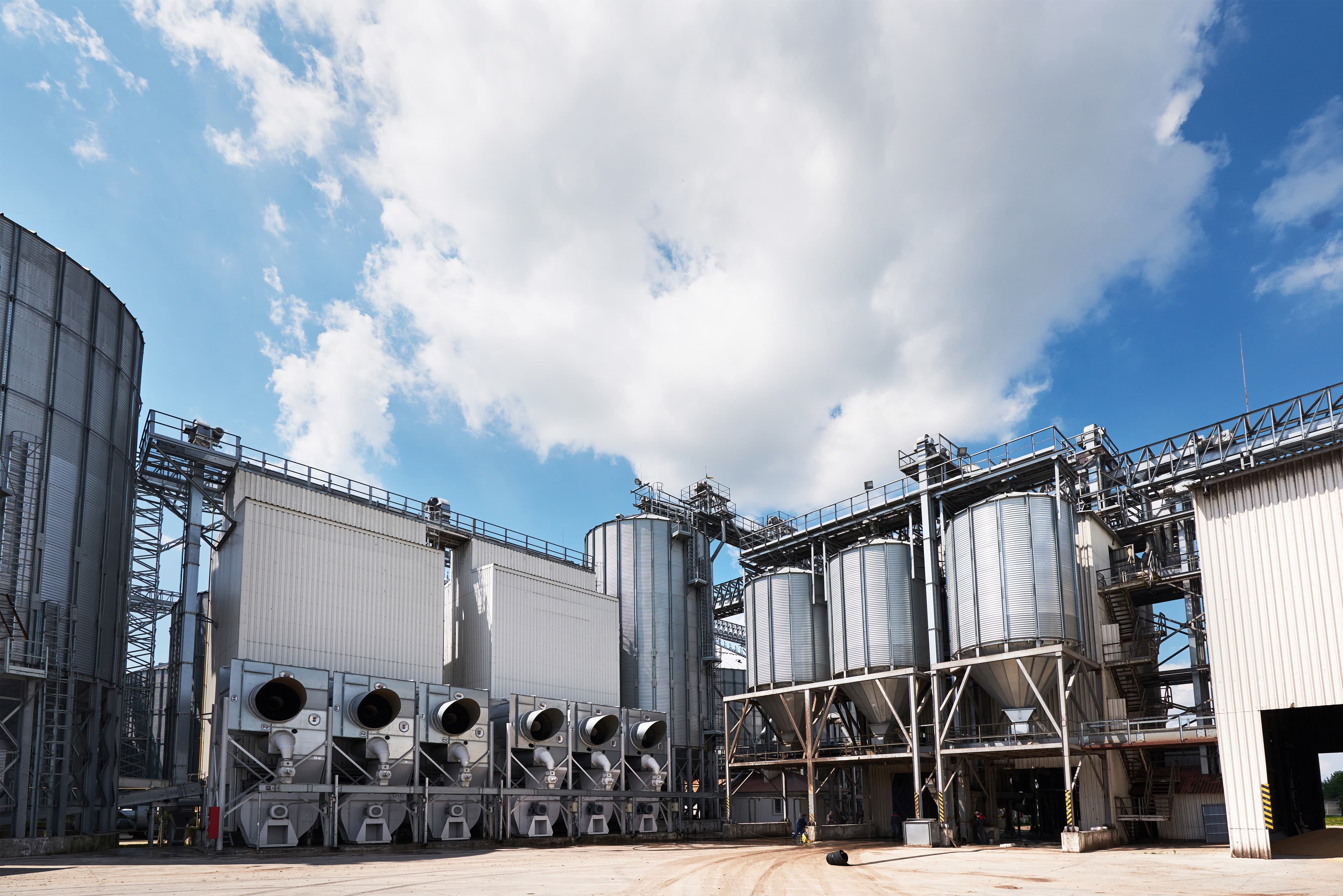Industrial water treatment facility